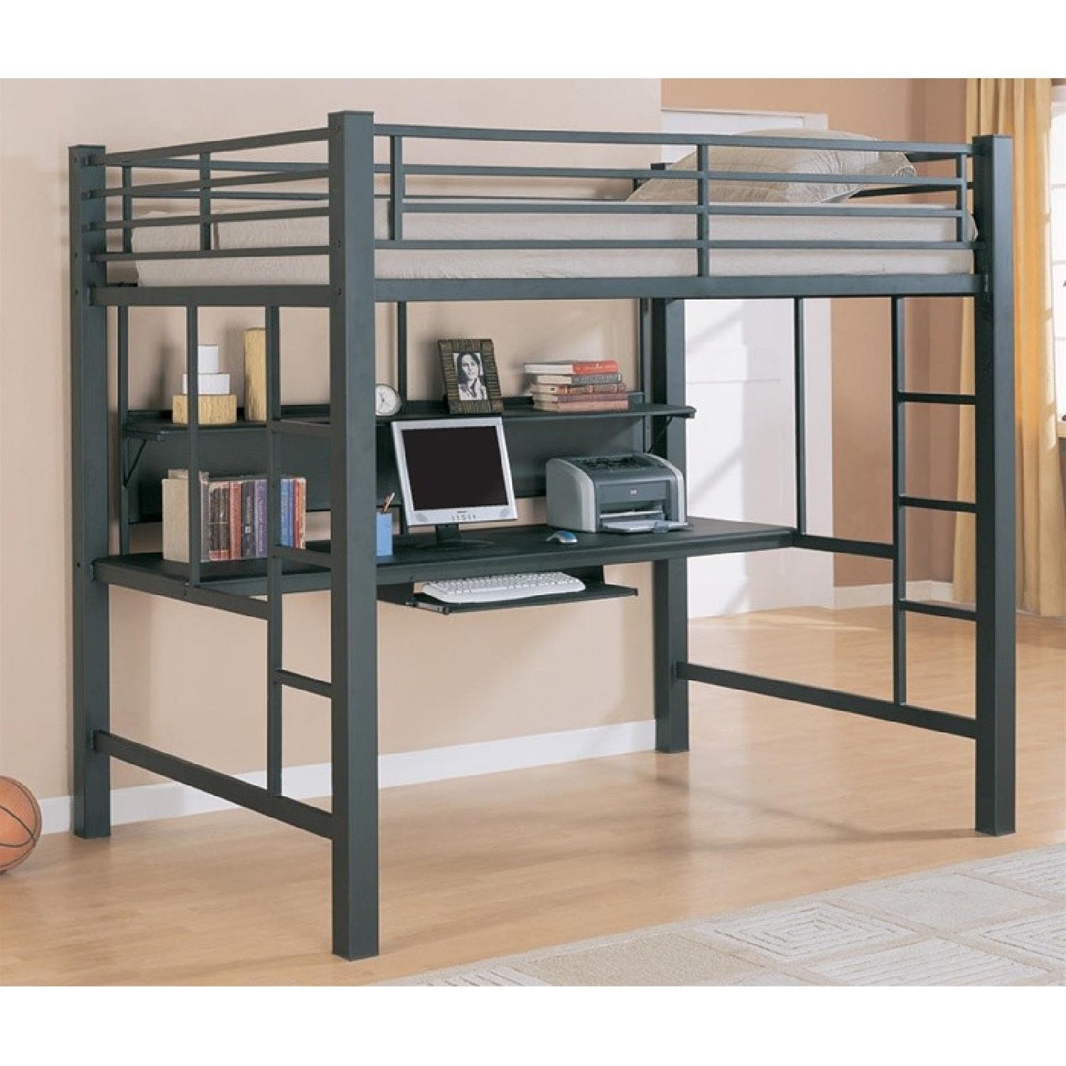 space saving double deck bed