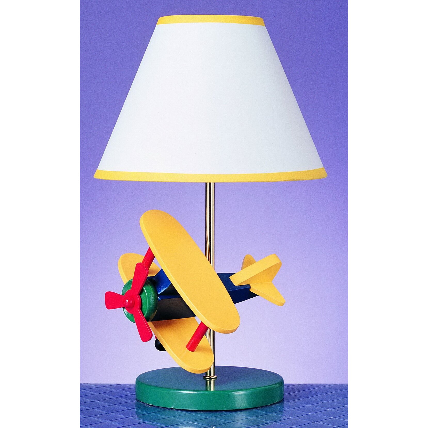 airplane table lamp