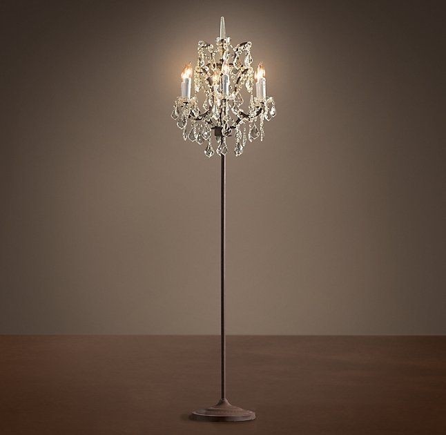 Chandelier lamp deals stand