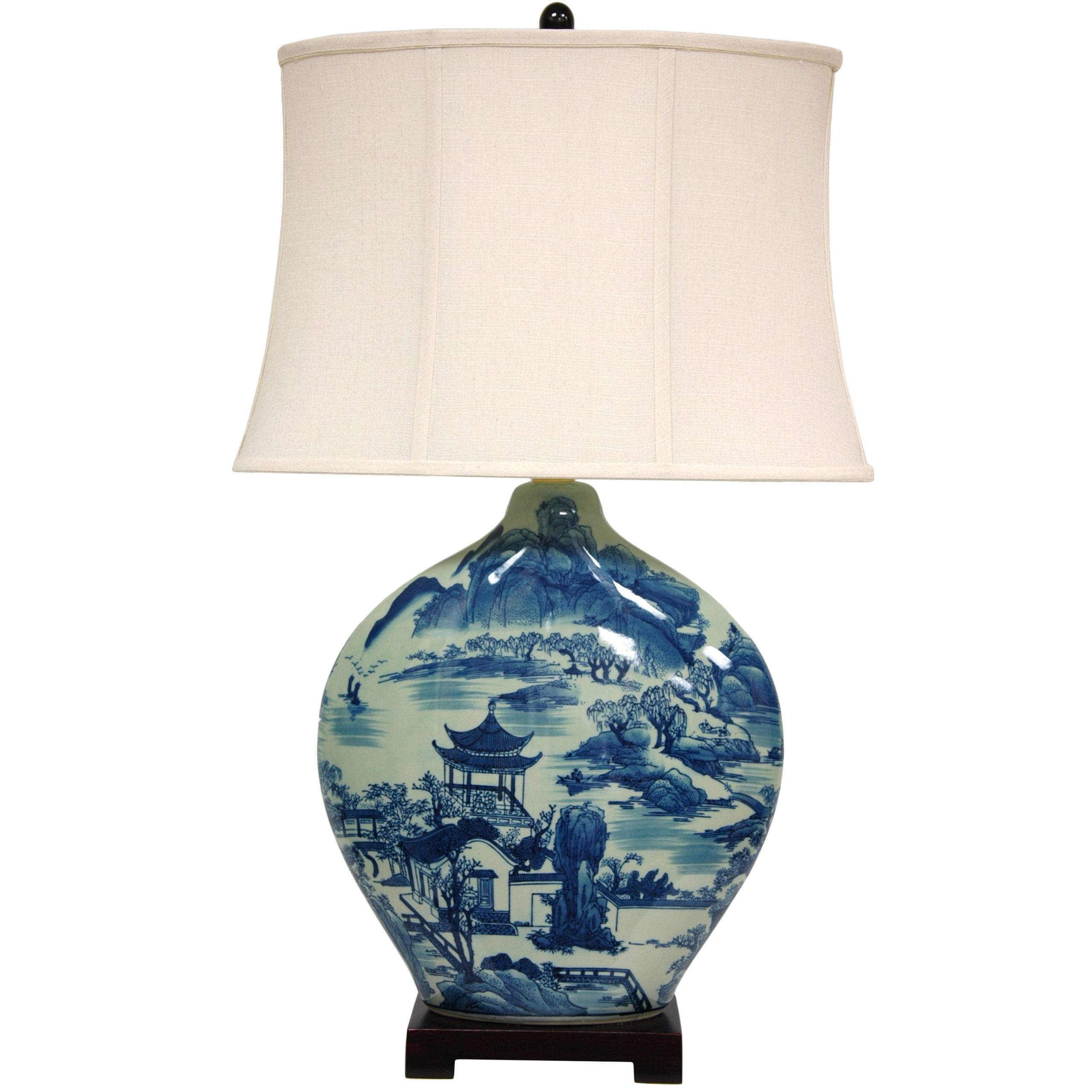 Chic chinoiserie zhang table lamp