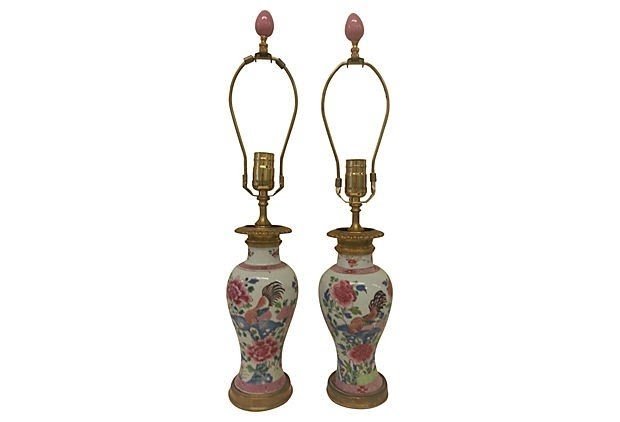 Chinese porcelain lamps 13
