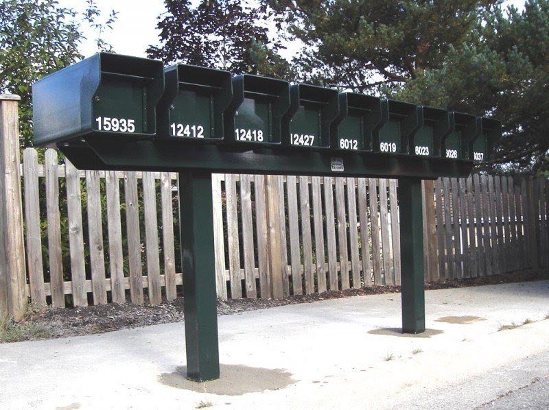Click here to view the single unit mailboxes cut away