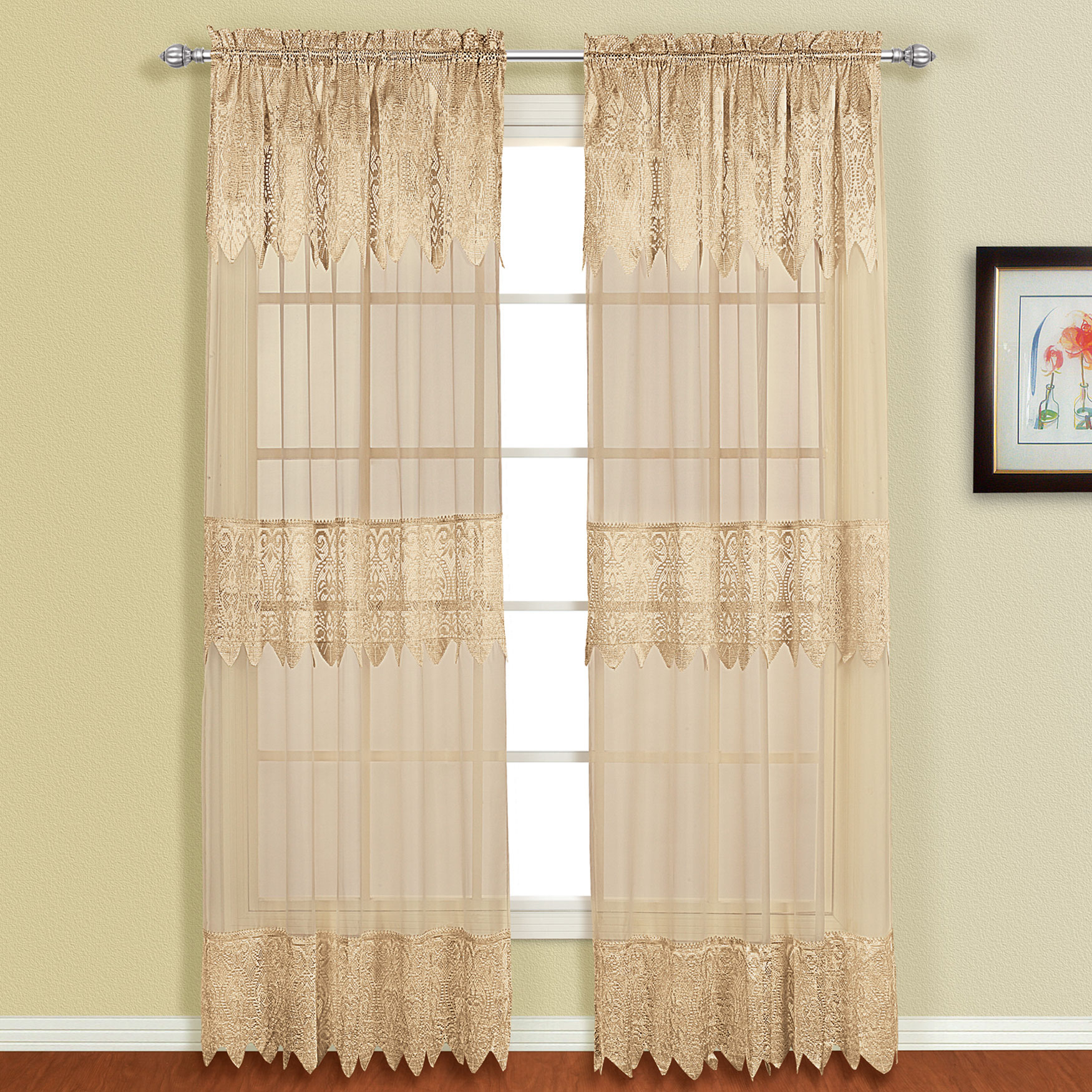Curtains with valances attached 4