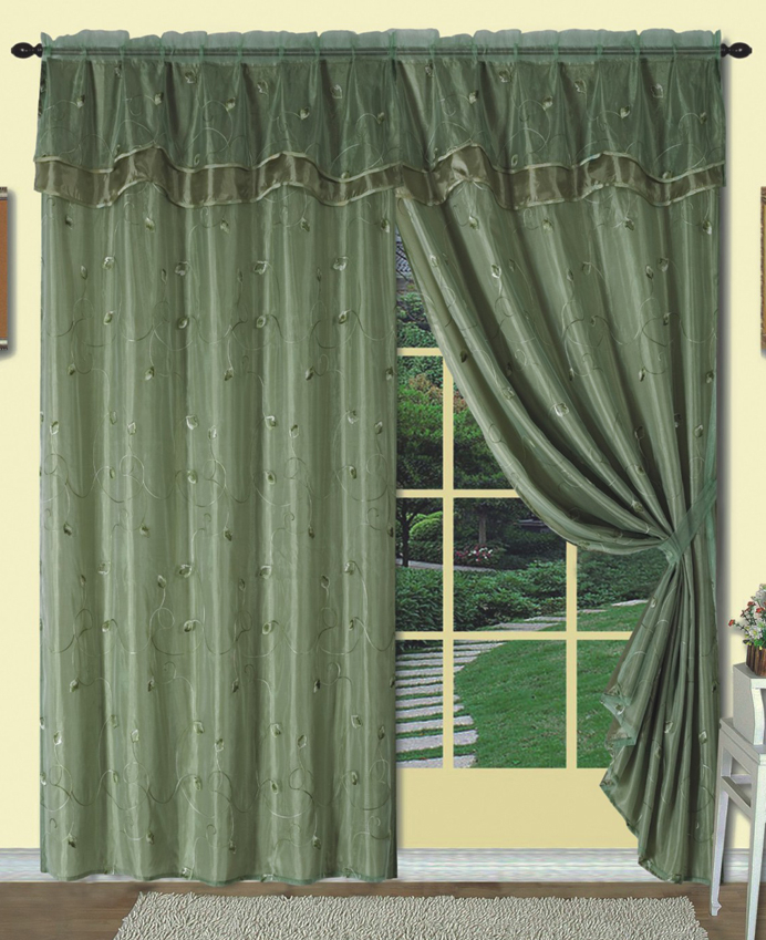 Curtains with valances attached 8