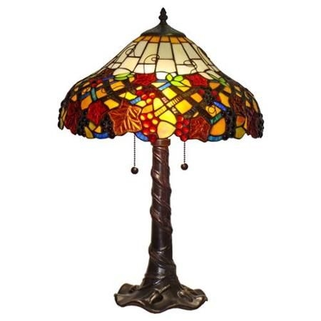 Grape tiffany table lamp 29