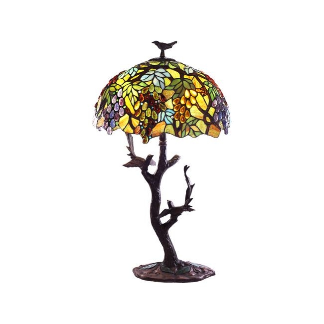 Grape tiffany table lamp 8