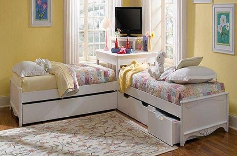 L shaped 2024 beds for kids