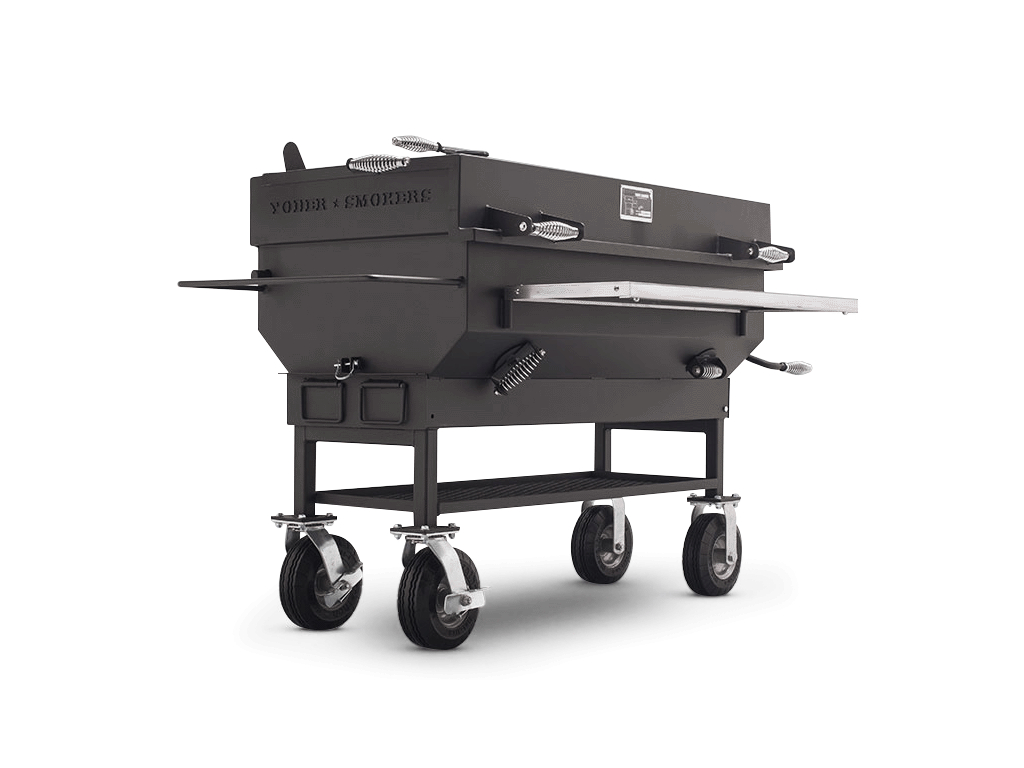 Large charcoal barbecue grills 1