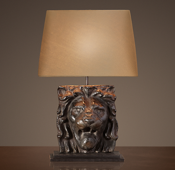 Lion table lamp 3