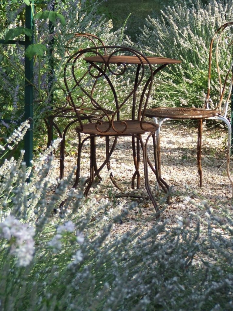 Metal garden chairs 15