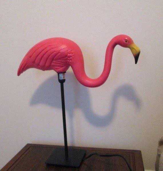 Pink Flamingo Table Lamp
