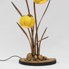 Rice Paper Table Lamp - Foter