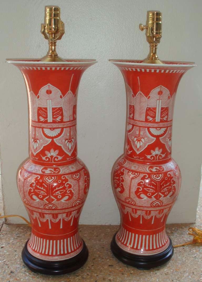 Small oriental lamps