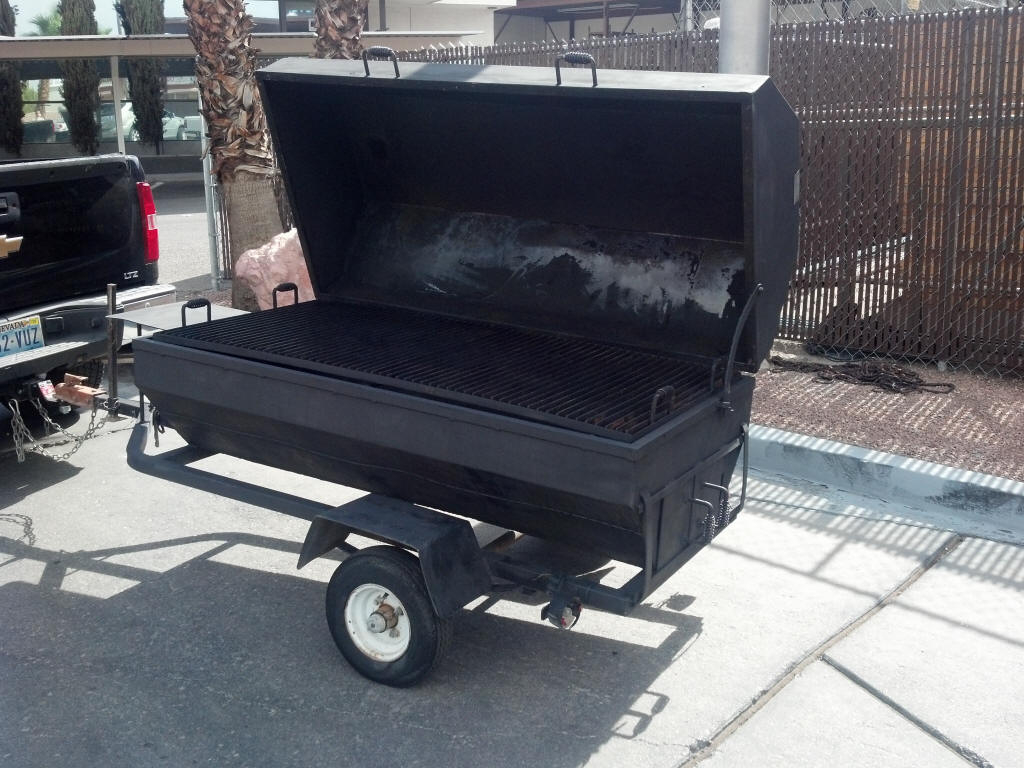 Tow behind bbq grill rental
