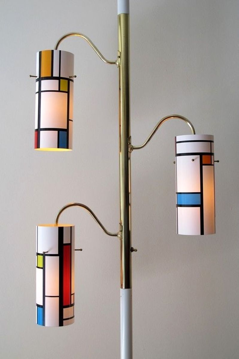 mcm pole lamp