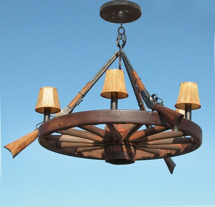 Wagon Wheel Lamp - Ideas on Foter