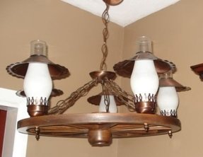 Wagon Wheel Lamp Ideas On Foter