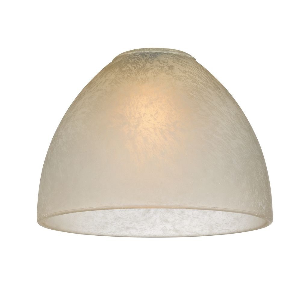 Contemporary Glass Lamp Shade 9 7/8" w 