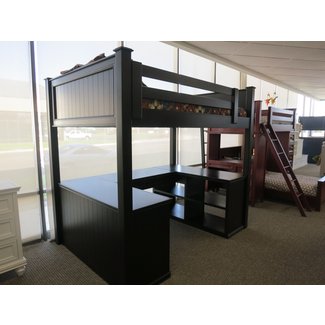 Full Size Bunk Bed With Desk - Foter