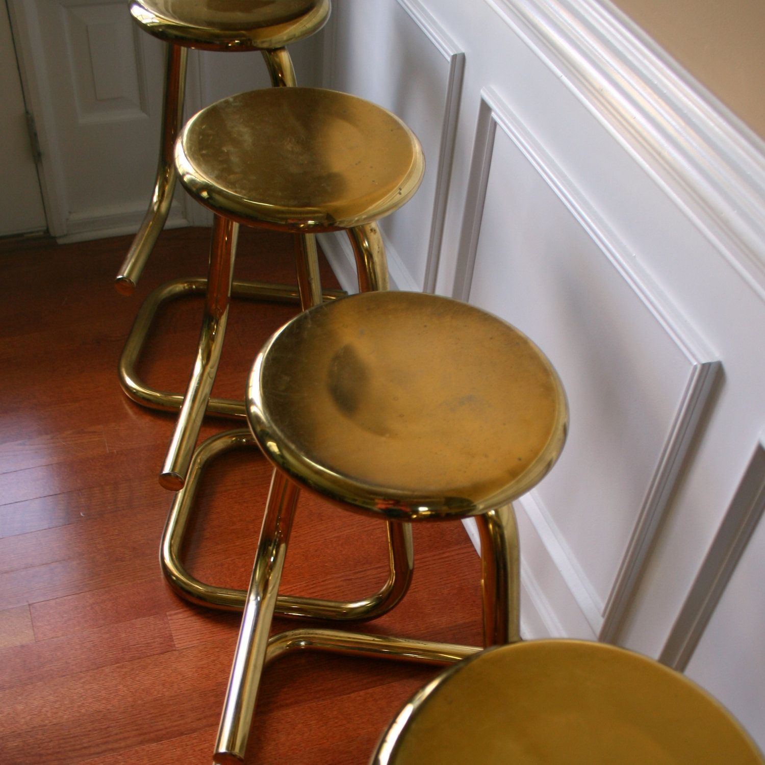 Brass modern bar stool 24