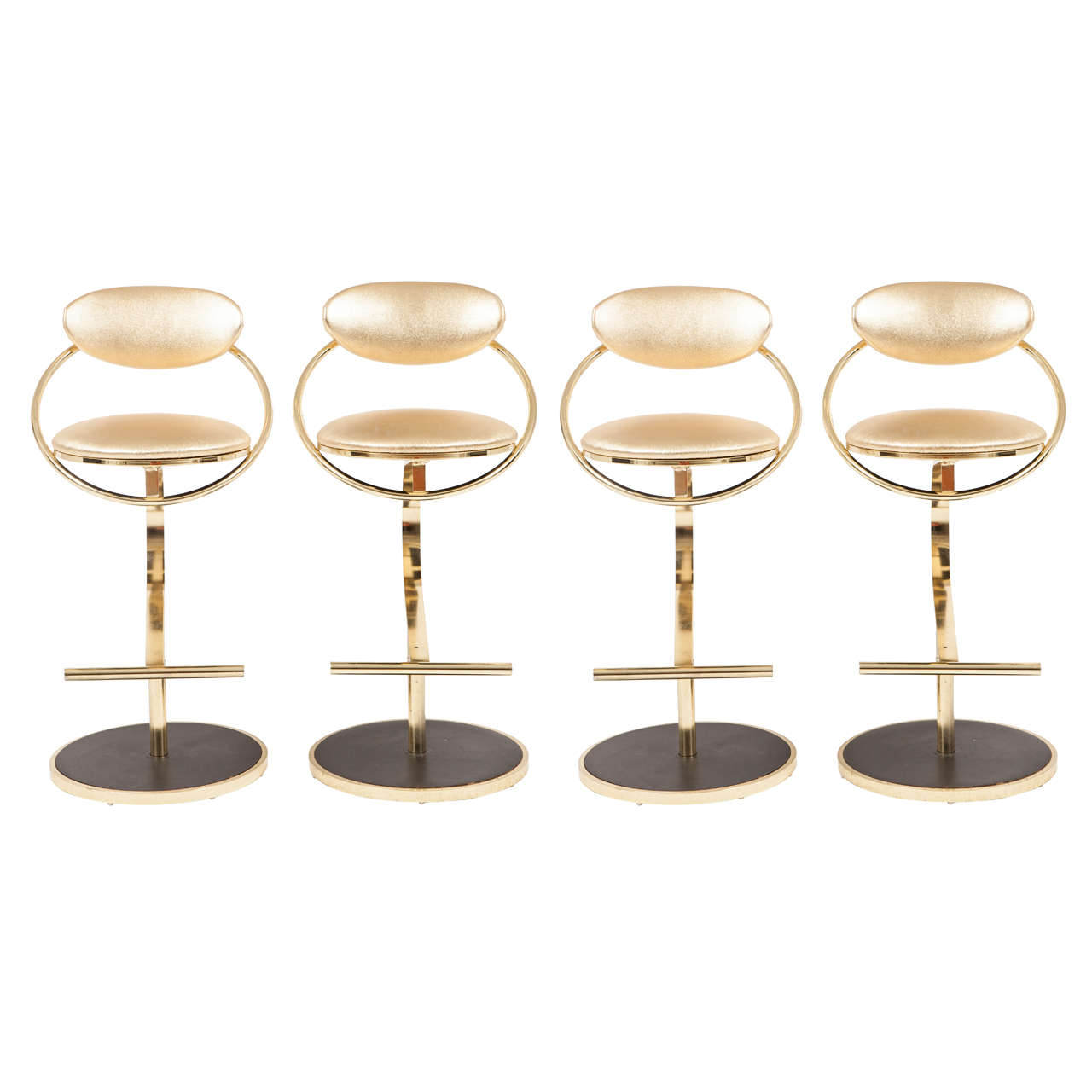 Brass modern bar stool 25
