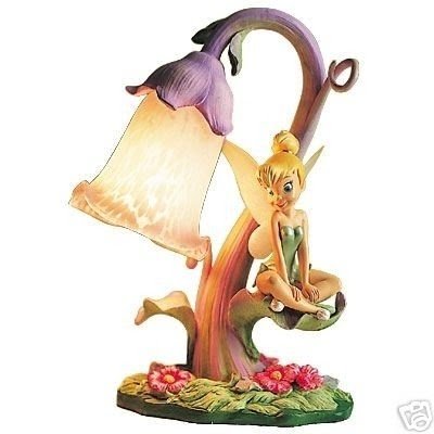 Disney Tink Garden Statue with Flower Multi-Color
