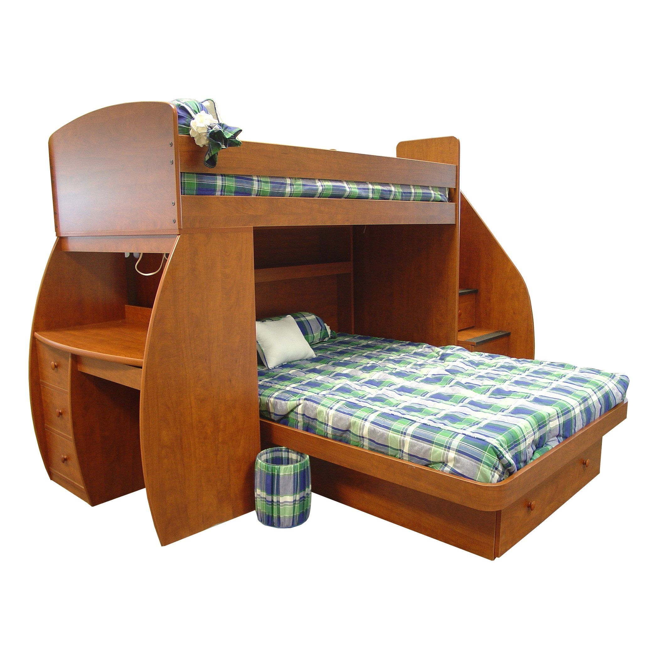 Adult Full Size Bunk Beds With Desk Ideas On Foter