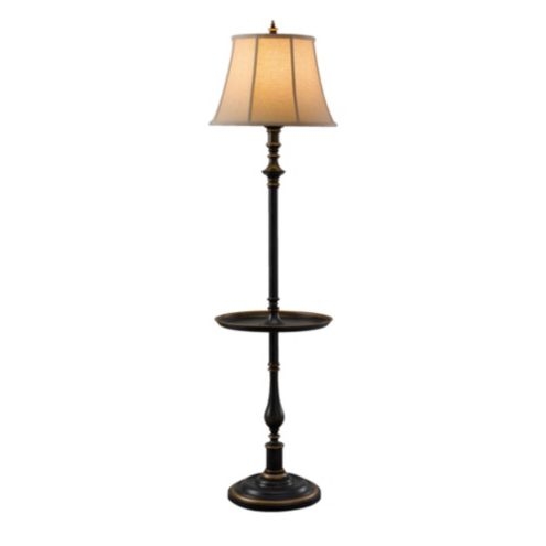 lamp table combo vintage