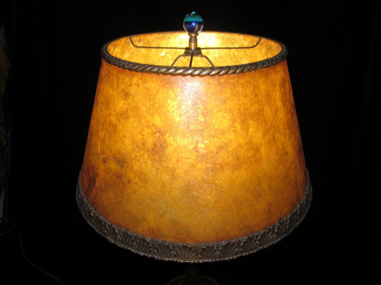 Mario Ny Arts Crafts Mica Lamp Shade Vintage Mission Style Lamp Shade Only