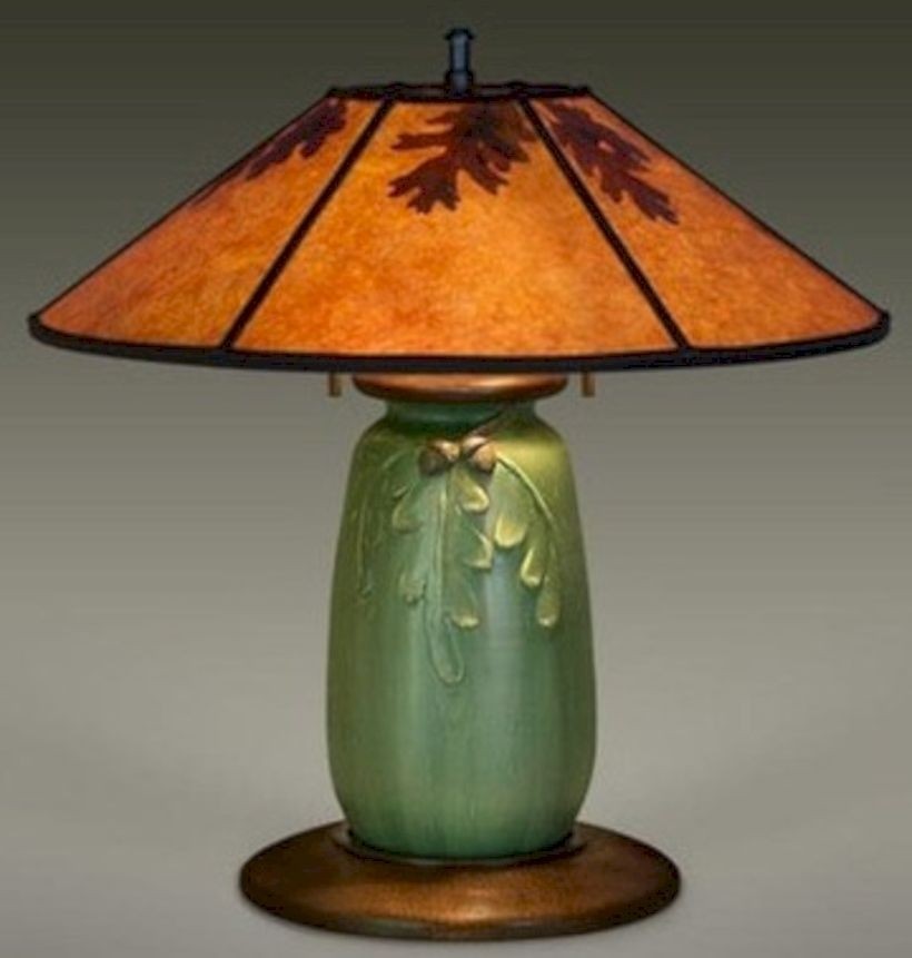 Mission Style Tiffany Lamp 