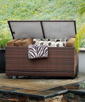 Outdoor Furniture Cushion Storage - Foter
