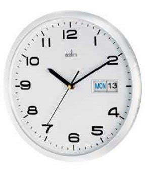 Acctim day date wall clock acctim contemporary wall desk clock