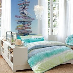 beach themed bedroom curtains