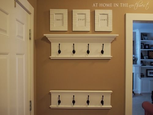 Wall Coat Rack With Shelf - Ideas on Foter