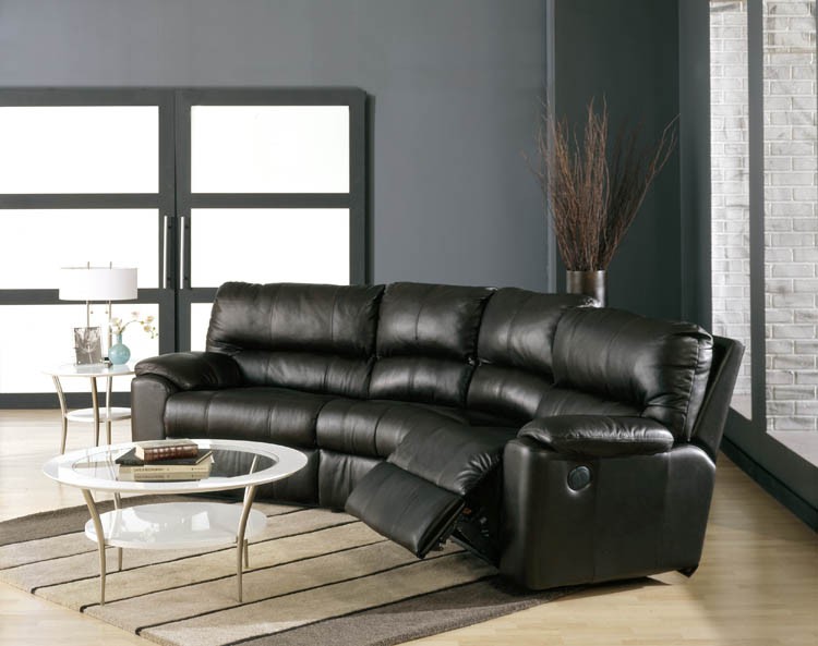 Curved Reclining Sofa Foter