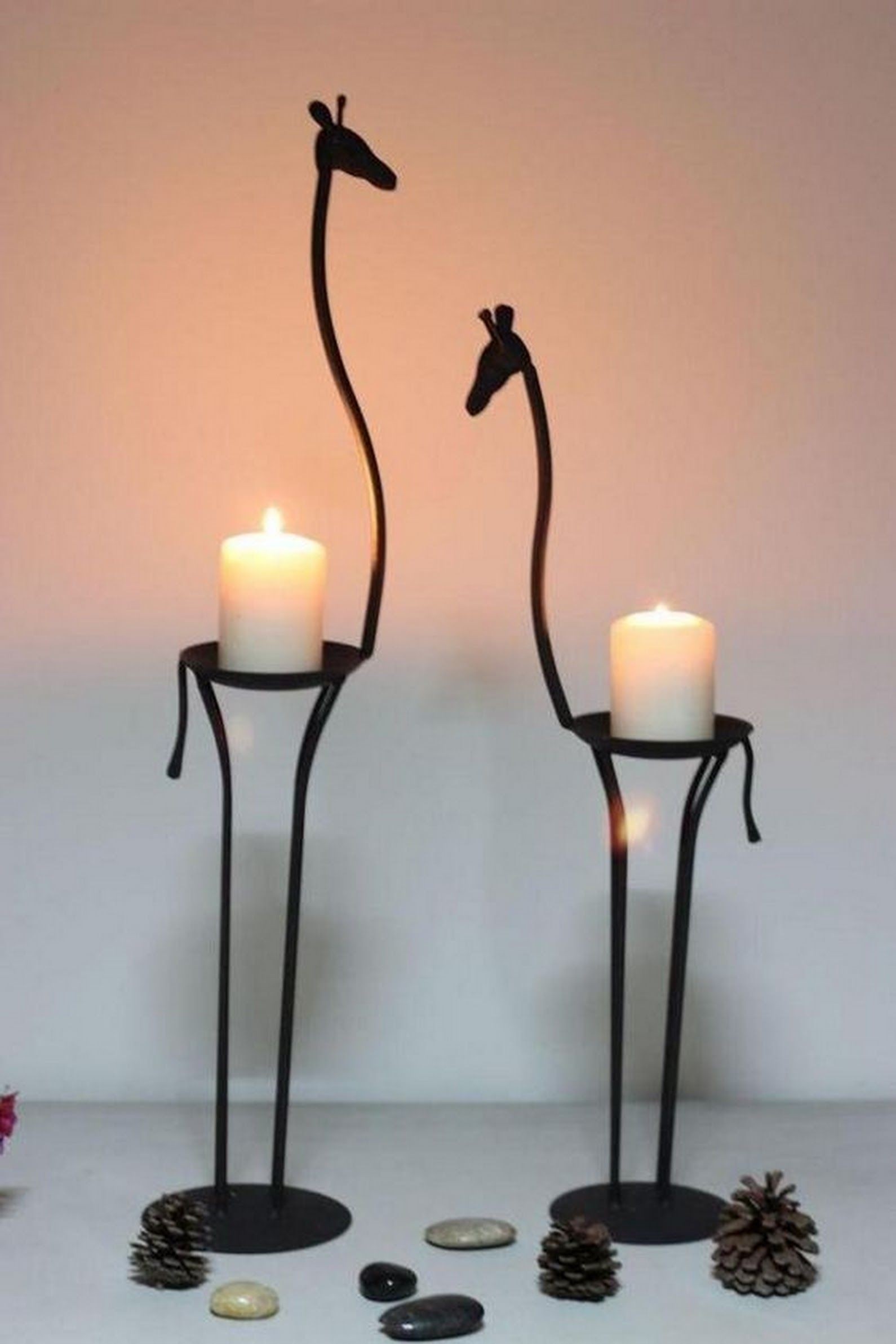 Iron candle holders 4