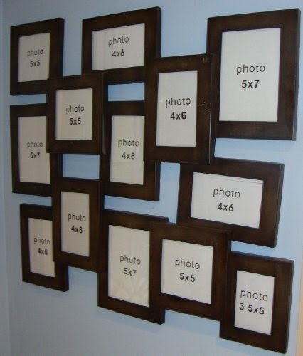 Large family collage picture frames 7