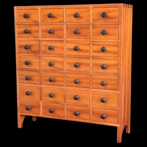 Sapele small cabinet