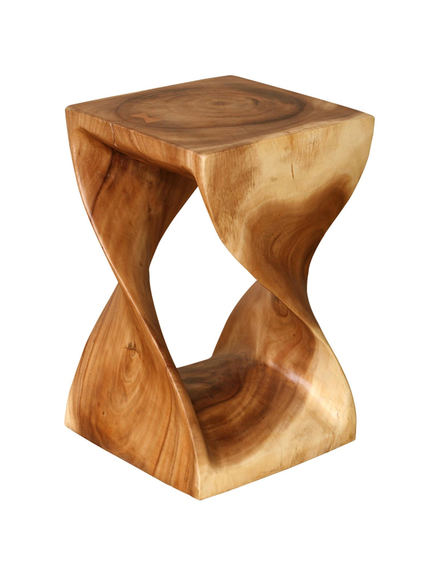 Short wood stool 7