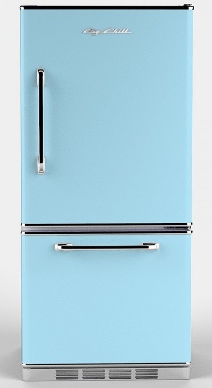 The energy star rated retropolitan refrigerator offers more than
