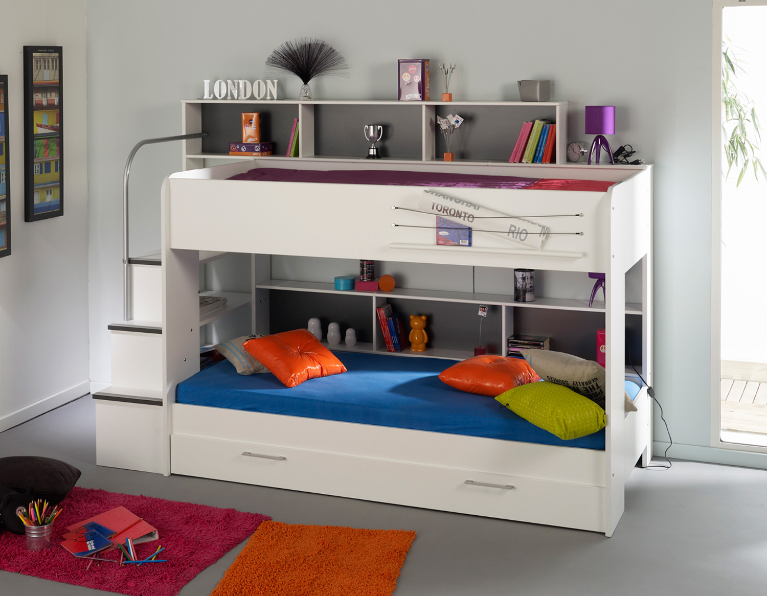 Trundle beds white