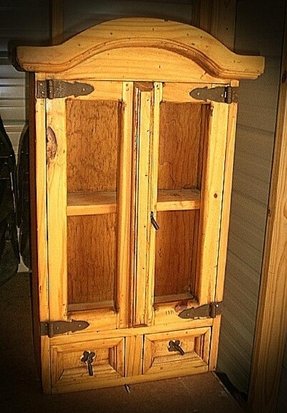 Hanging Curio Cabinets Foter Vintage E Cabinet Hanging Wall By Cottonwoodranch 115 00