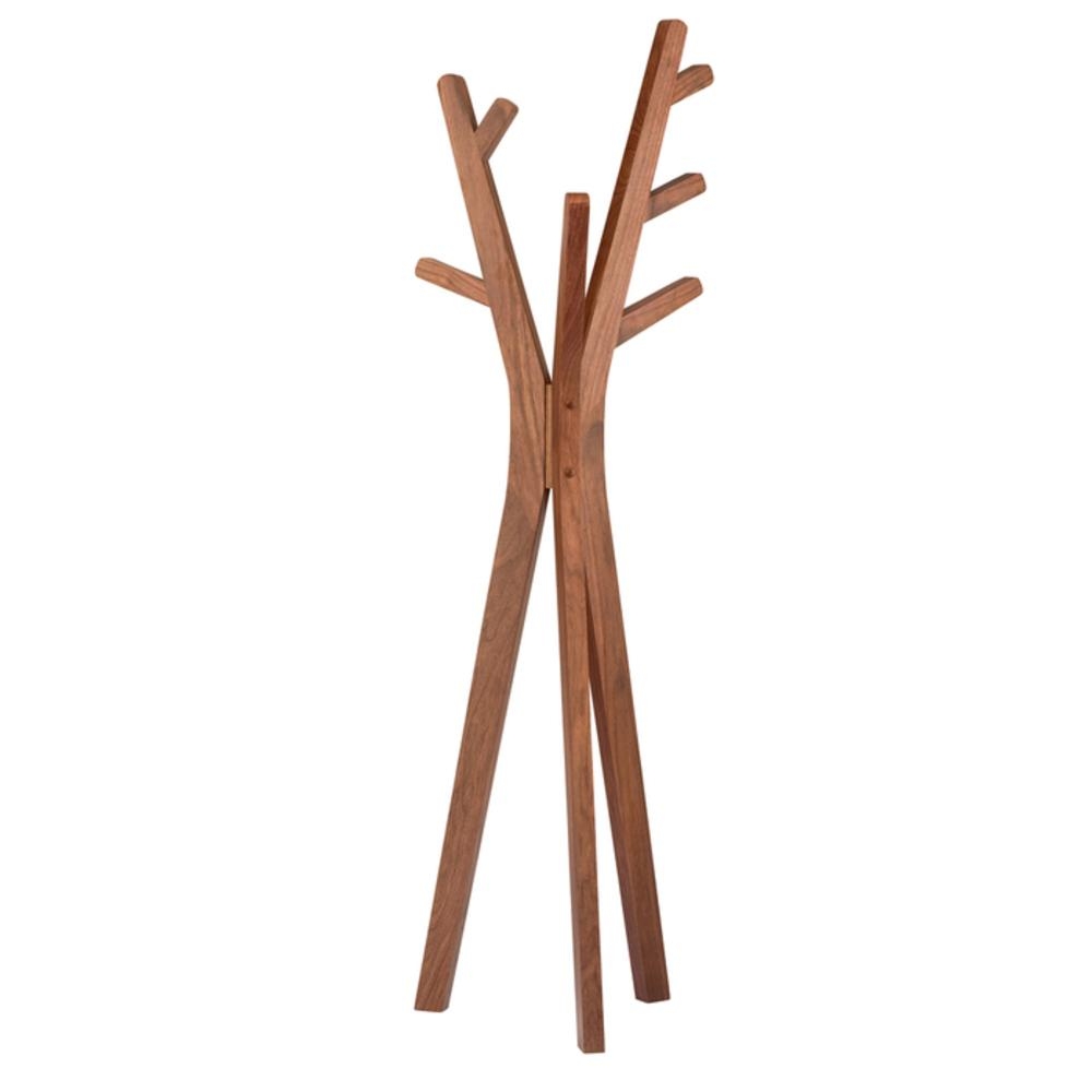 wooden hat coat stand