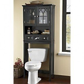 Black Bathroom Space Saver Over Toilet Ideas On Foter