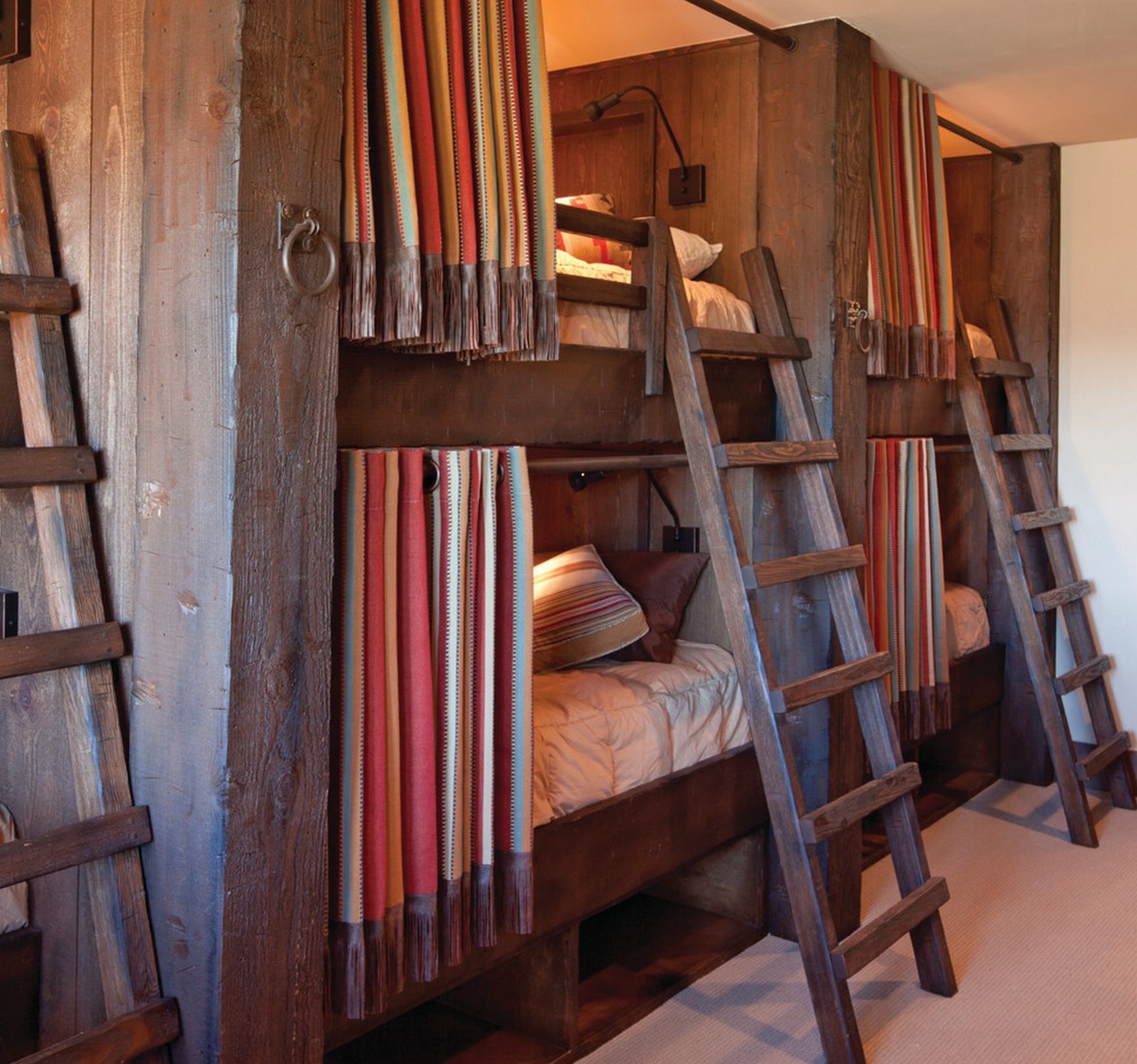 Chimney rock cabin rustic bedroom denver by terra firma custom