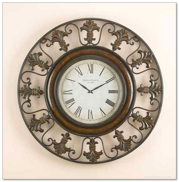 Unique Kitchen Wall Clocks Ideas On Foter   Fine Looking Decorative Wall Clocks Kitchen Decorative Large 