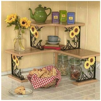 Kitchen Counter Shelf Ideas On Foter