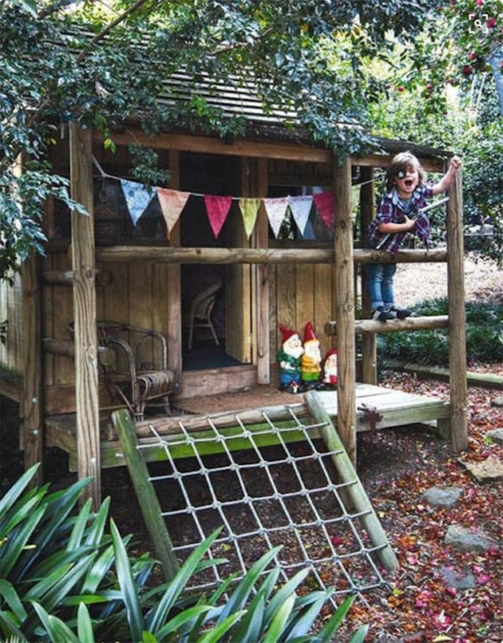 Outdoor playhouse ideas
