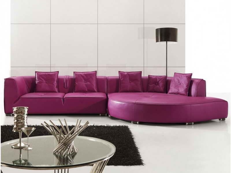Purple living room furniture 8
