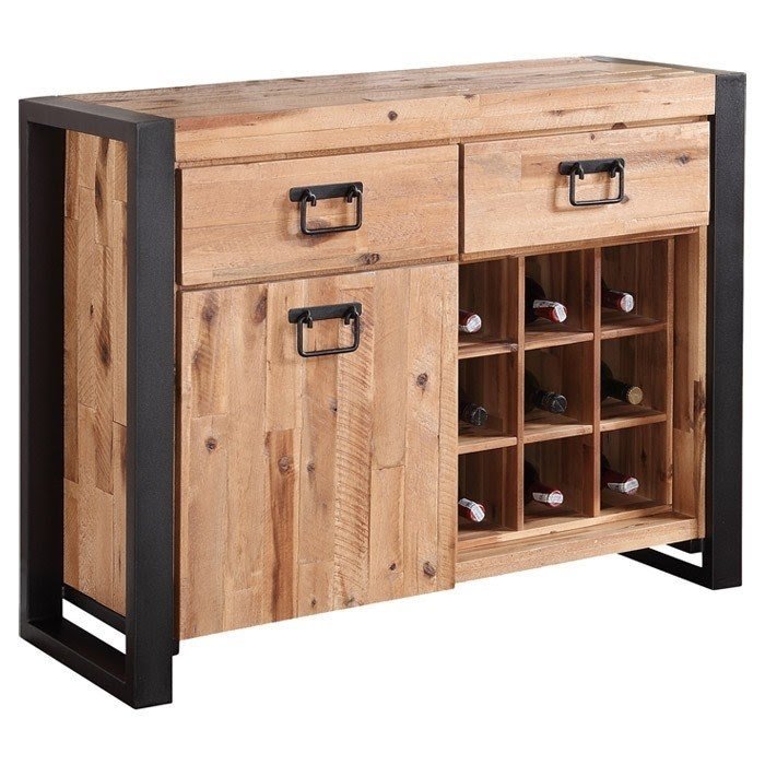 sideboard with wine rack